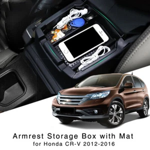 Auto Armrest Storage Box for Honda CR-V CRV 2012-2016 Central Console Glove Tray - Picture 1 of 9