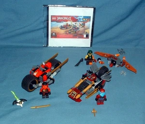 NINJAGO, NINJA BIKE CHASE SET 70600 - LEGO - 2016 - USED - Picture 1 of 15