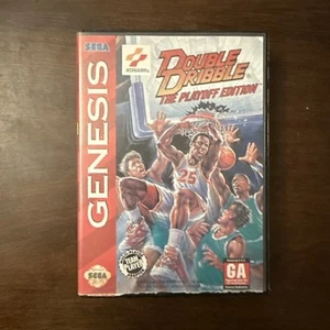 Double Dribble: The Playoff Edition (Sega Genesis) Complete - Tested - Authentic - Picture 1 of 7