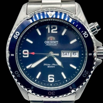 Reloj de Buceo Orient Mako 1st USA Unisex Automático 41mm Resistente al Agua Usado Foto 1 de 4