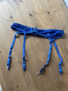 Blue Suspenders Strappy Large - Picture 1 of 3