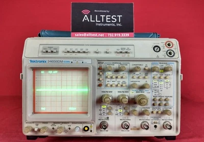 Tektronix 2465BDM 400 Mhz Oscilloscope with GPIB - Image 1 of 3
