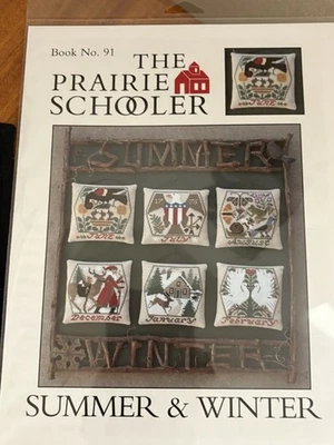 The Prairie Schooler Cross Stitch - SUMMER AND WINTER - Image 1 of 2