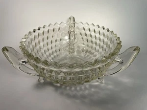 Jobling 8½' Three Handled Bowl 2077 Line - Fostoria American Lookalike - Picture 1 of 13