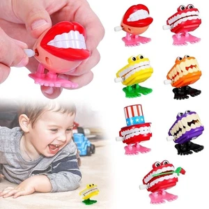 Plastic Clockwork Toy Tooth Shape Dental Toy Wind Up Toy Christmas Gift - Picture 1 of 12
