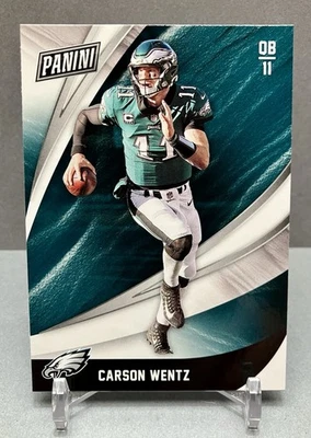 2018 CARSON WENTZ Panini Black Friday Card# 8 - Image 1 of 2