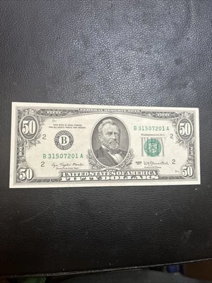 1977 50.00 N Y Bank Ref# 76  - Image 1 of 2