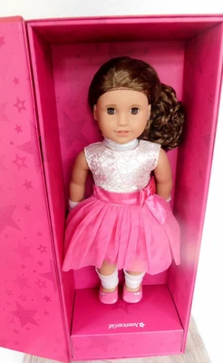 AMERICAN GIRL CREATE YOUR OWN CYO DOLL MED SKIN BRN HAIR/EYES ACC NIB HTF - Image 1 of 4