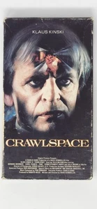 Crawlspace (VHS 1986) Klaus Kinski, Lightning Video! HORROR CLASSIC! FREE SHIP!! - Picture 1 of 3