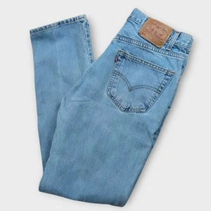 True Vintage Levis 505 Jeans Mens 33 Red Tab 1999 90s Straight Leg Classic Denim - Picture 1 of 15