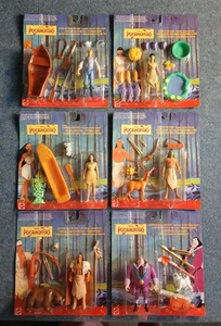 Vintage 1990s Disney’s Pocahontas Action Figures  Mattel COMPLETE SET OF 6 MINT - Picture 1 of 8