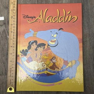 Mouse Works Aladdin Hardcover Book Storybook 1993 Disney Classic Series - Picture 1 of 5