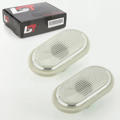 2x Indicatore Parafango Freccia Laterale SX Destra Bianco per Renault Espace - Immagine 1 di 4