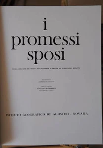 MANZONI - PROMESSI SPOSI CON 150 ILLUSTR. DI GUSTAVINO - Picture 1 of 1