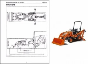 Kubota BX25 / BX25D Compact Tractor WSM Service Repair Workshop Manual CD - Picture 1 of 1
