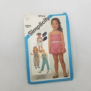 Simplicity 6422 Pattern PULL-ON JUMPER 3 Lengths & PULLOVER SUNDRESS Child 3 4 5 - Picture 1 of 3