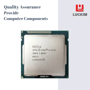 Intel Core i5-3470S CPU - Socket LGA 1155 4 Cores 4 Threads 2.9GHz 6MB L3 Cache - Picture 1 of 7
