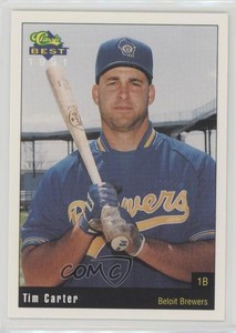 1991 Classic Best Beloit Brewers Timothy Carter #14