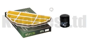Hi-Flo Air and Oil Filters for Kawasaki ZX6R J1-J2 2000-2001 - Picture 1 of 1