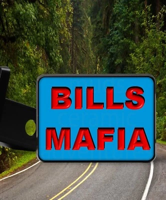 Enchufe de cubierta de enganche de remolque BILLS MAFIA BUFFALO nuevo Foto 1 de 2