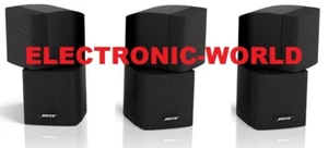 3 MINT BOSE Double Cube Black Speakers Direct Reflecting Acoustimass Lifestyle - Picture 1 of 2