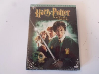 Harry Potter and the Chamber of Secrets [Full-Screen Edition] 2 Discs NEW SEALED - Image 1 of 3
