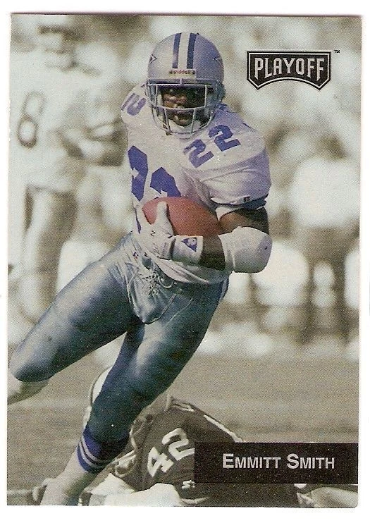 EMMITT SMITH 1993 PLAYOFF 10 DALLAS COWBOYS HOF MVP - Image 1 of 1