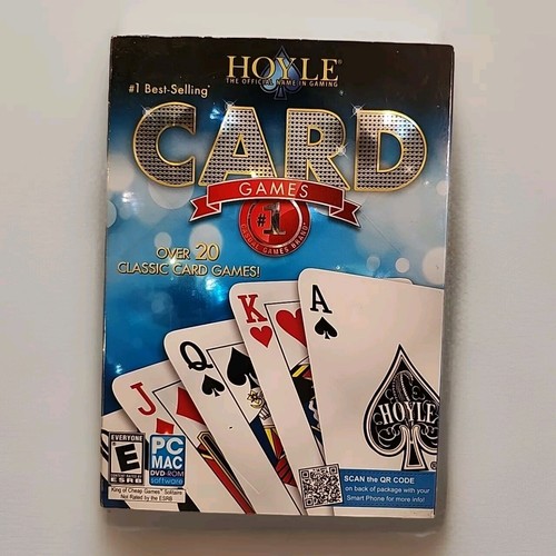 Hoyle Card Games PC MAC DVDROM Software Poker, Hearts, Spades, and