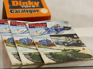 Dinky Toys GB Katalogspender Nr. 8 2p UK von 1972 Konvolut 3 Kataloge RAR - Bild 1 von 7