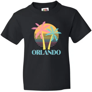 Inktastic Orlando Florida Vacation Trip Youth T-Shirt Apparel Clothing Beach Tee - Picture 1 of 4