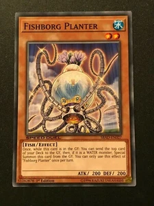 Yugioh Speed Duel: Fishborg Planter SBAD-EN027 - Común - Imagen 1 de 1