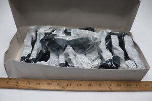 (10-Pk) Pyramex Atoka Safety Glasses Black Temples Gray Lens S9120S 
