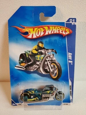 Motocicleta Hot Wheels Rebel Rides '09 Airy 8 2005 01 10 137/190 L 2593 P2457 Foto 1 de 4