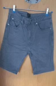 Marks and Spencer Jeans Shorts/Bermudas, Reißverschluss, Grau, Größe 32 - Bild 1 von 1