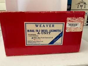 Weaver O Scale Hi Rail FA2 Powered A Unit Locomotive DISPLAY UNIT - Picture 1 of 3