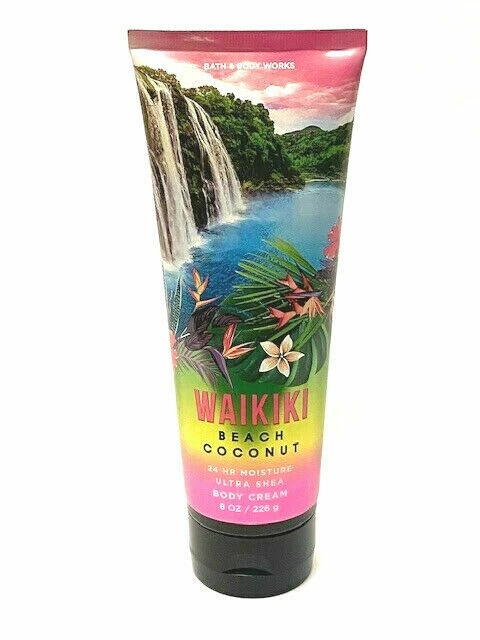 Bath & Body Works Waikiki Beach Coconut Ultra Shea Body Cream - 8oz