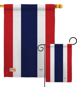 Thailand Garden Flag Regional Nationality Decorative Gift Yard House Banner - Picture 1 of 13