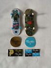 Tech Deck Skateboard Primitive Lot Koi Pond & Gillet Penguin Grizzly + Stickers