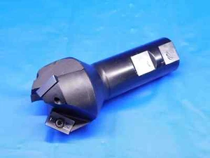DAPRA 1" DIA CHAMFER MILL CMEM1000-45-R55-3 1" SHANK 3 FL SSPM INSERTS 45 DEGREE - Picture 1 of 11