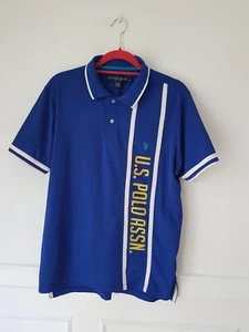 MENS CASUAL, U.S. POLO ASSN. T SHIRT, SIZE LARGE, ROYAL BLUE. SEE PICS. - Picture 1 of 16