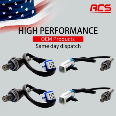 4PCS OEM Upstream & Downstream Oxygen O2 Sensor For Chevy Tahoe GMC Sierra Yukon - Image 1 of 4