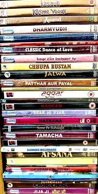 29 X BRAND NEW & SEALED BOLLYWOOD MIX DVDS , JOB LOT SEE DISCRIPTION FOR TITLES - Image 1 of 3
