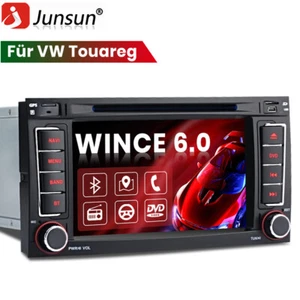 Für VW T5 Transporter Touareg Autoradio DAB+ GPS Navi USB SWC WINCE 6.0 2 DIN BT - Bild 1 von 12