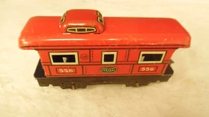Marx 556 New York Central Lines Prewar Tinplate Caboose 0/027 Used 39 - Picture 1 of 6