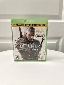 The Witcher 3 Wild Hunt Complete Edition Microsoft Xbox One Video Game - Picture 1 of 3