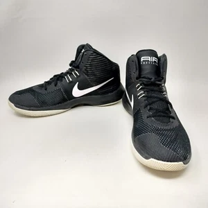 Nike Men's Air Precision 898455-001 Black Basketball Shoes Sneakers Size 10 - Picture 1 of 15
