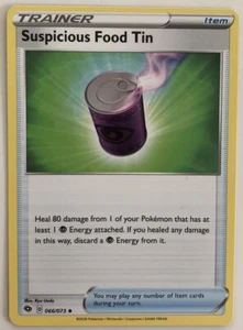 Pokemon Champion's Path Suspicious Food Tin 66/73 NM/M - Picture 1 of 1
