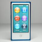 ⚡️APPLE iPod Nano 7th Generation A1446 Blue 16 GB MP3 Player ⚠️TESTED & CLEAN 👈