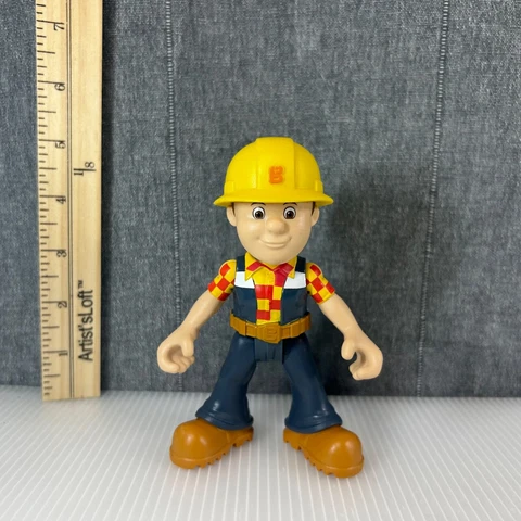 Bob The Builder 5" Inch Action Figure 2015 Hit Entertainment Mattel Cover