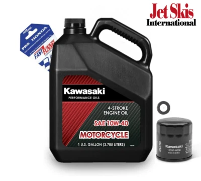 OEM Kawasaki Oil Change Kit for Kawasaki Ninja ZX-6R (1995-2025) - Image 1 of 4